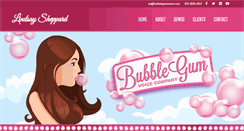Desktop Screenshot of bubblegumvoice.com